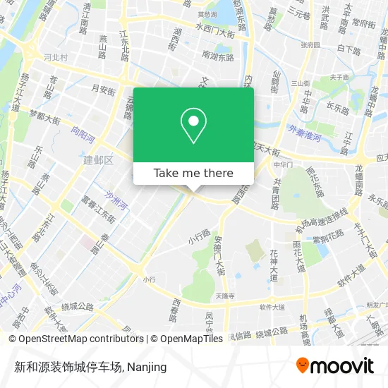新和源装饰城停车场 map