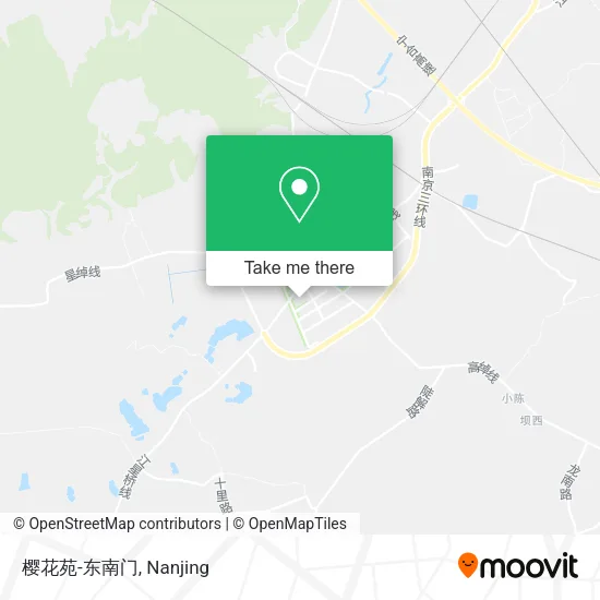 樱花苑-东南门 map