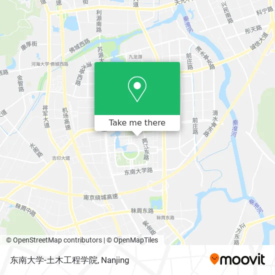 东南大学-土木工程学院 map