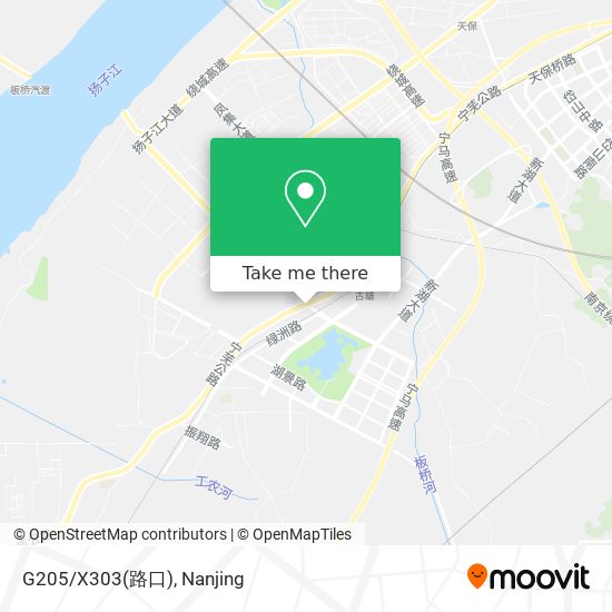 G205/X303(路口) map
