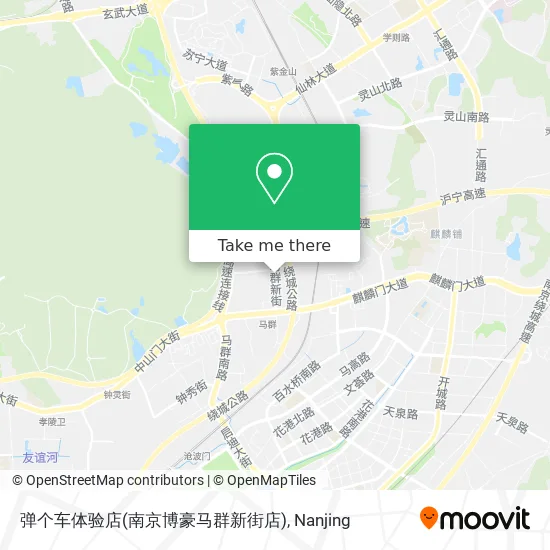 弹个车体验店(南京博豪马群新街店) map