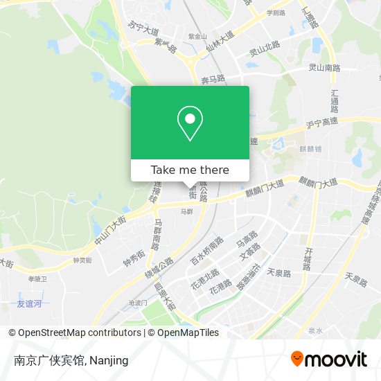 南京广侠宾馆 map