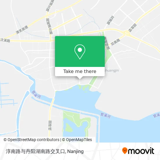 淳南路与丹阳湖南路交叉口 map