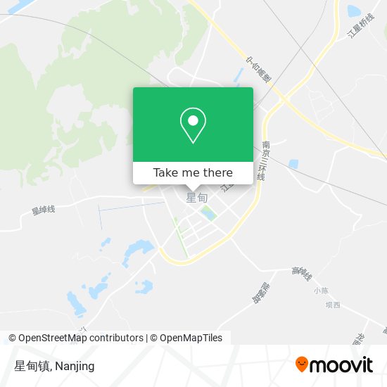 星甸镇 map