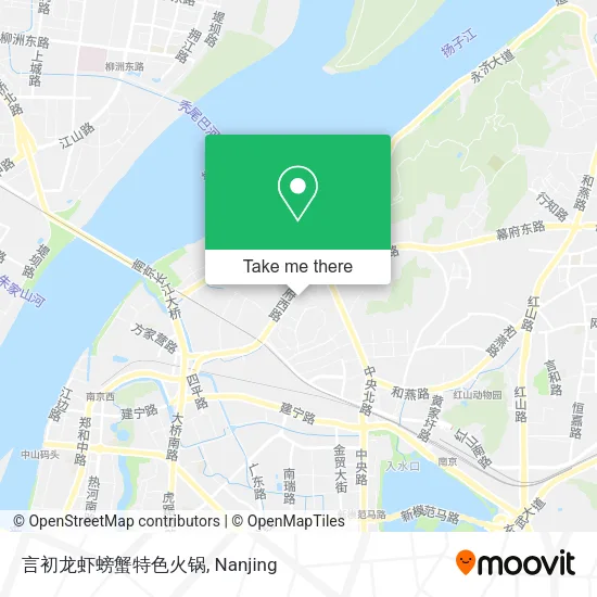 言初龙虾螃蟹特色火锅 map