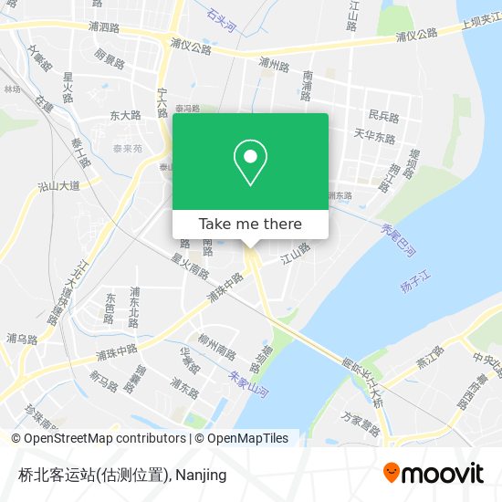 桥北客运站(估测位置) map