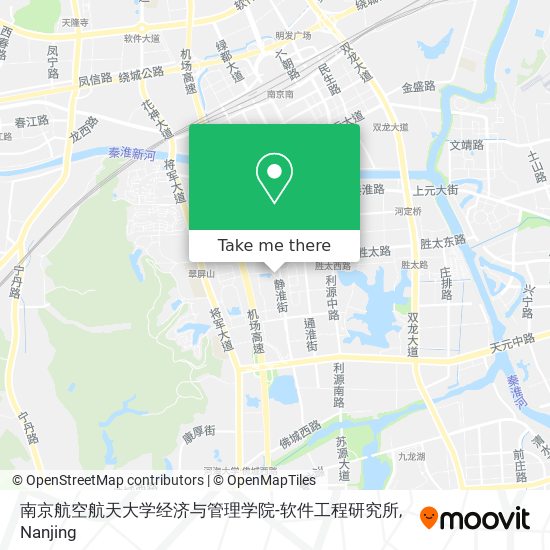 南京航空航天大学经济与管理学院-软件工程研究所 map