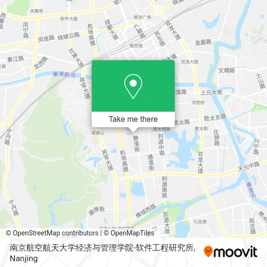 南京航空航天大学经济与管理学院-软件工程研究所 map