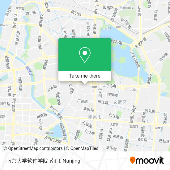 南京大学软件学院-南门 map