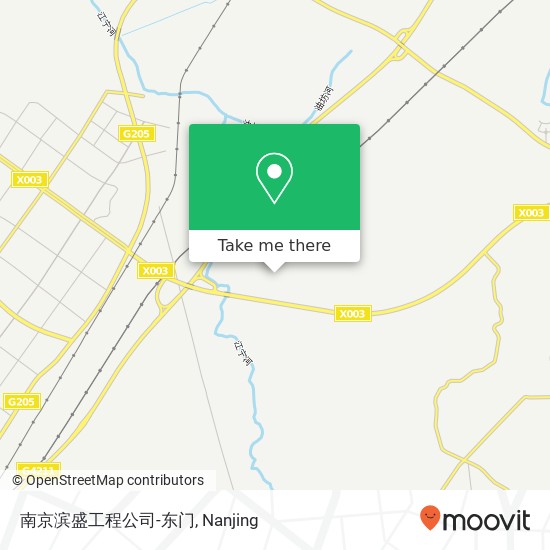 南京滨盛工程公司-东门 map