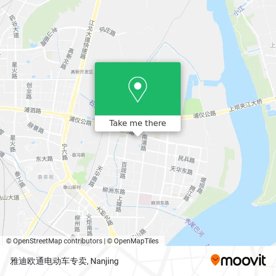 雅迪欧通电动车专卖 map