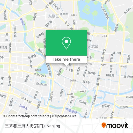 三茅巷王府大街(路口) map