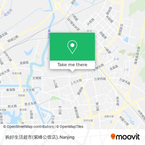 购好生活超市(紫峰公馆店) map