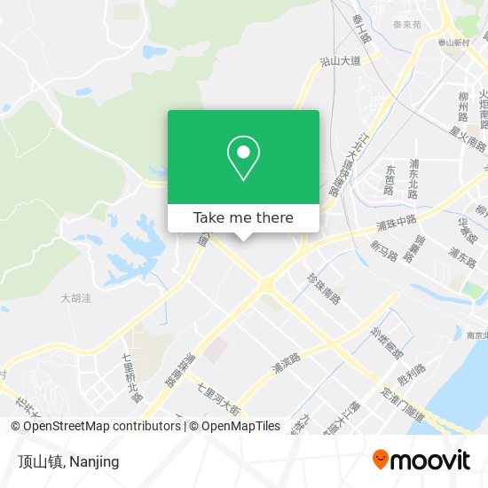 顶山镇 map