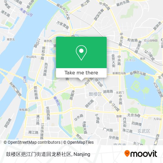 鼓楼区挹江门街道回龙桥社区 map