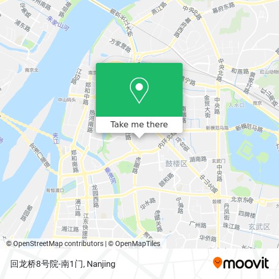 回龙桥8号院-南1门 map