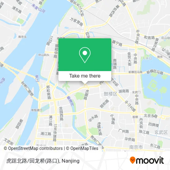 虎踞北路/回龙桥(路口) map