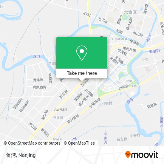 蒋湾 map