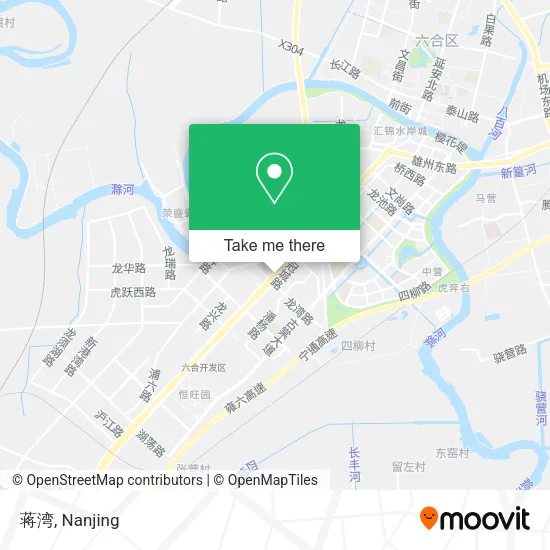 蒋湾 map
