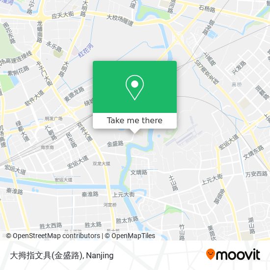 大拇指文具(金盛路) map