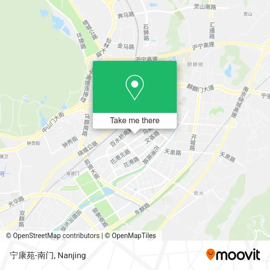 宁康苑-南门 map