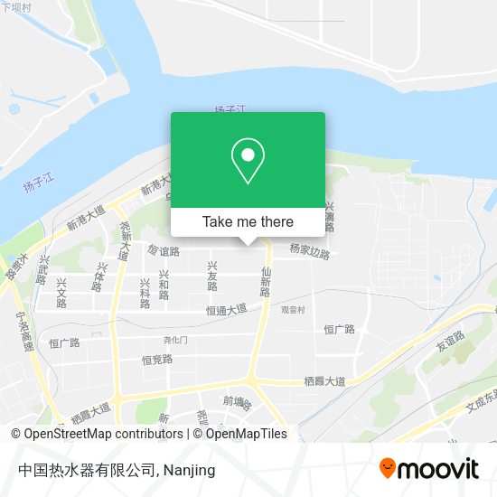 中国热水器有限公司 map