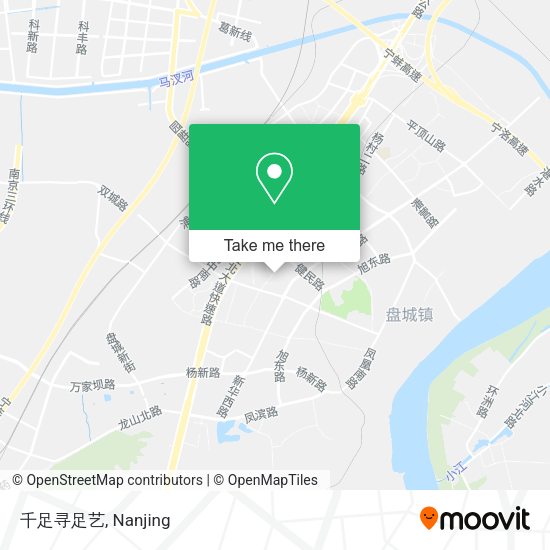 千足寻足艺 map