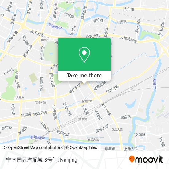 宁南国际汽配城-3号门 map