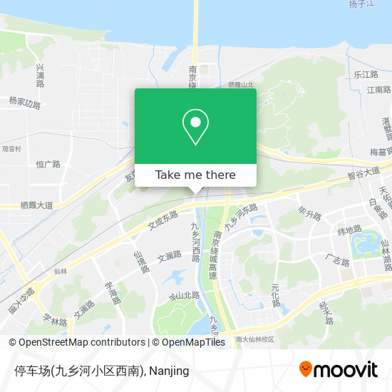 停车场(九乡河小区西南) map