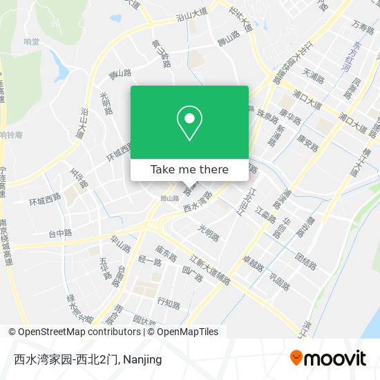 西水湾家园-西北2门 map