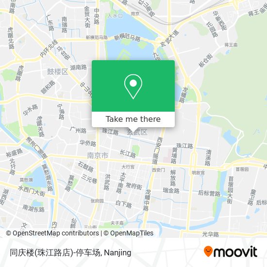 同庆楼(珠江路店)-停车场 map