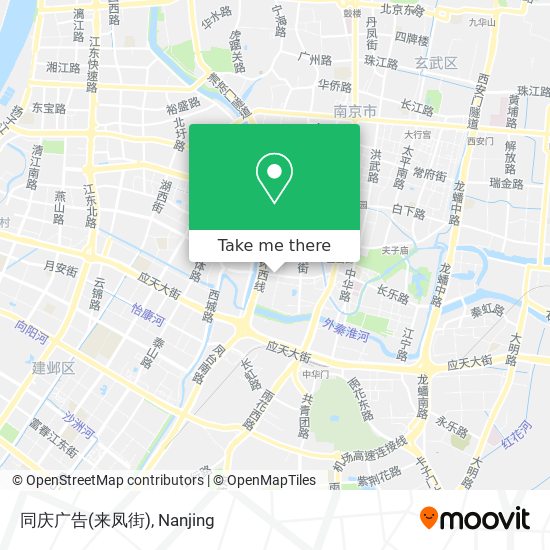 同庆广告(来凤街) map