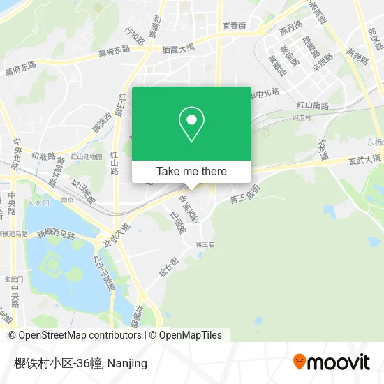 樱铁村小区-36幢 map