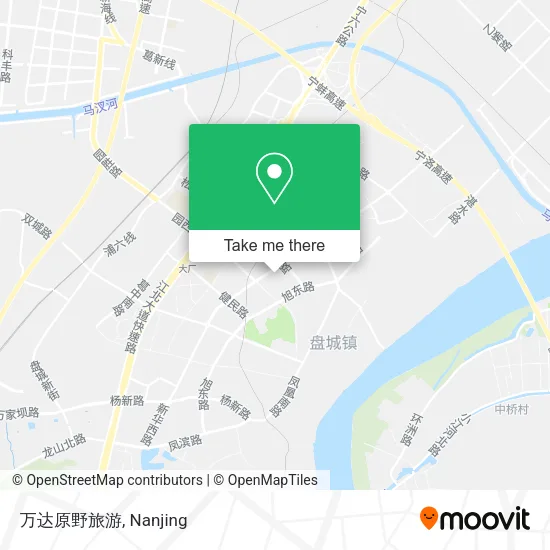 万达原野旅游 map