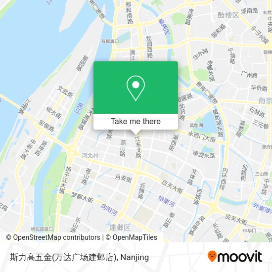 斯力高五金(万达广场建邺店) map