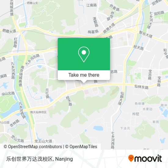 乐创世界万达茂校区 map