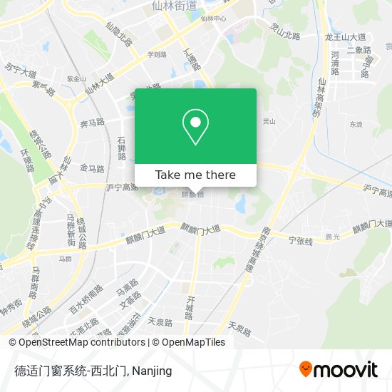 德适门窗系统-西北门 map