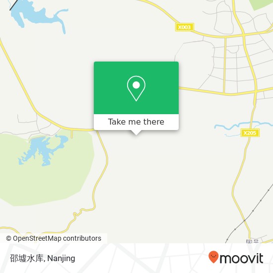 邵墟水库 map