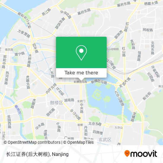 长江证券(后大树根) map