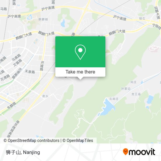 狮子山 map