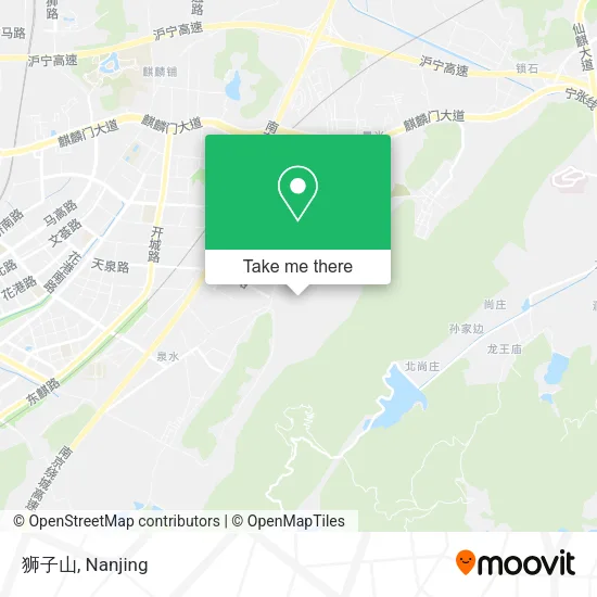 狮子山 map