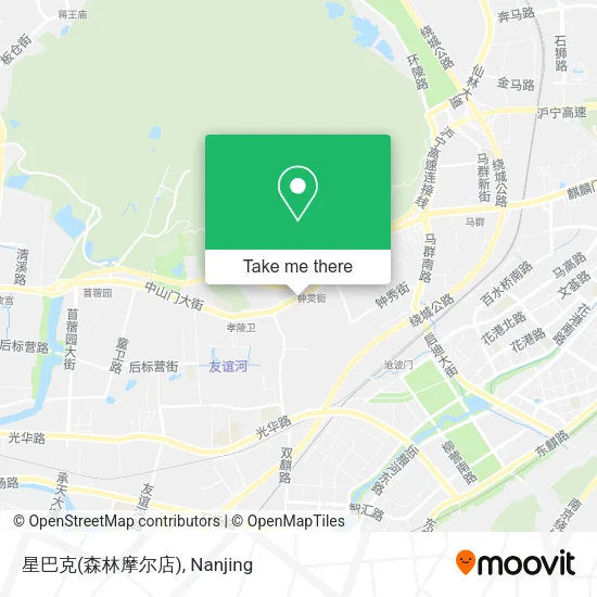 星巴克(森林摩尔店) map