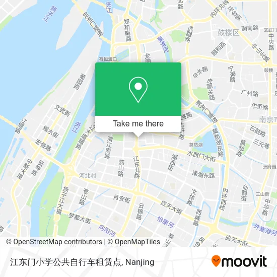 江东门小学公共自行车租赁点 map