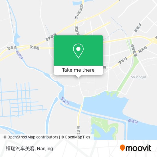 福瑞汽车美容 map