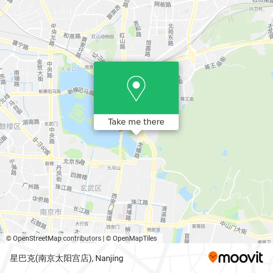 星巴克(南京太阳宫店) map