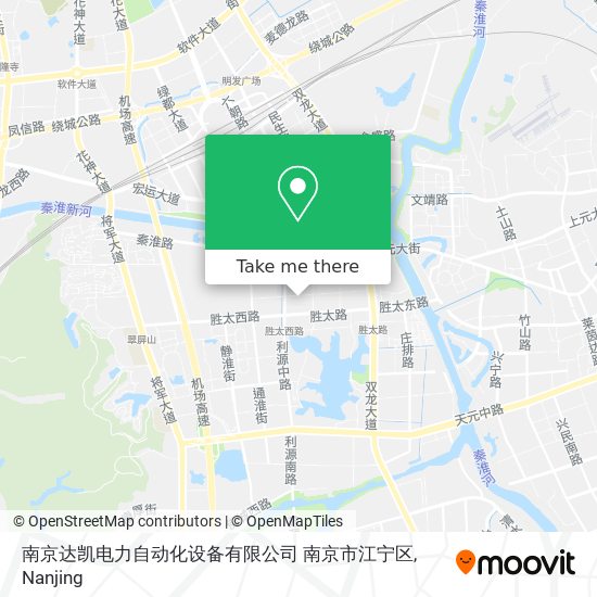 南京达凯电力自动化设备有限公司 南京市江宁区 map