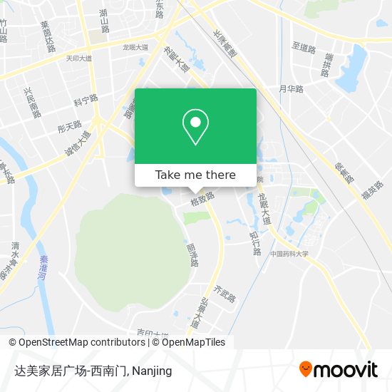 达美家居广场-西南门 map