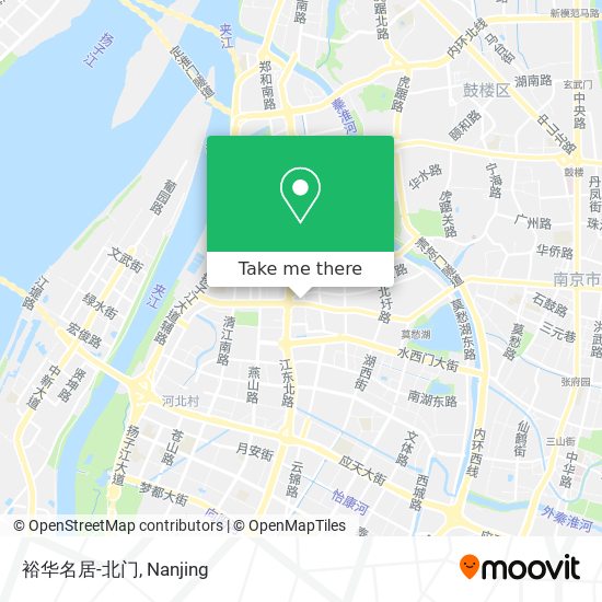 裕华名居-北门 map