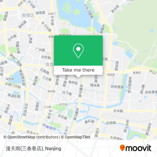 漫天雨(三条巷店) map