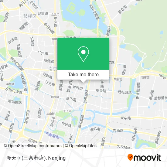 漫天雨(三条巷店) map